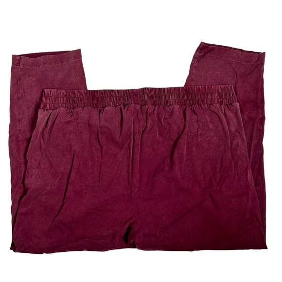 Torrid Relaxed Taper Stretch Challis High-Rise Tie-Front Pant - Picture 6 of 16